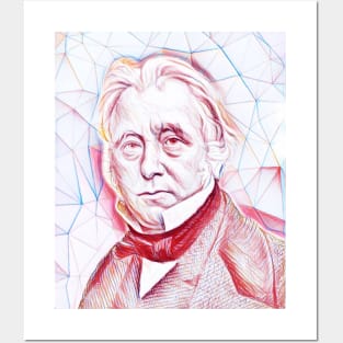 Thomas Babington Macaulay Portrait | Thomas Babington Macaulay Artwork | Line Art Posters and Art